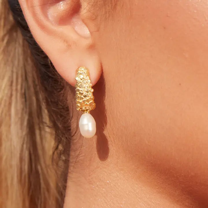 Pendientes Millie perlas dorados