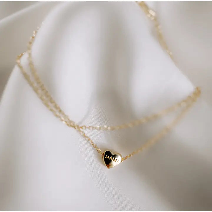Pulsera corazón de mamá