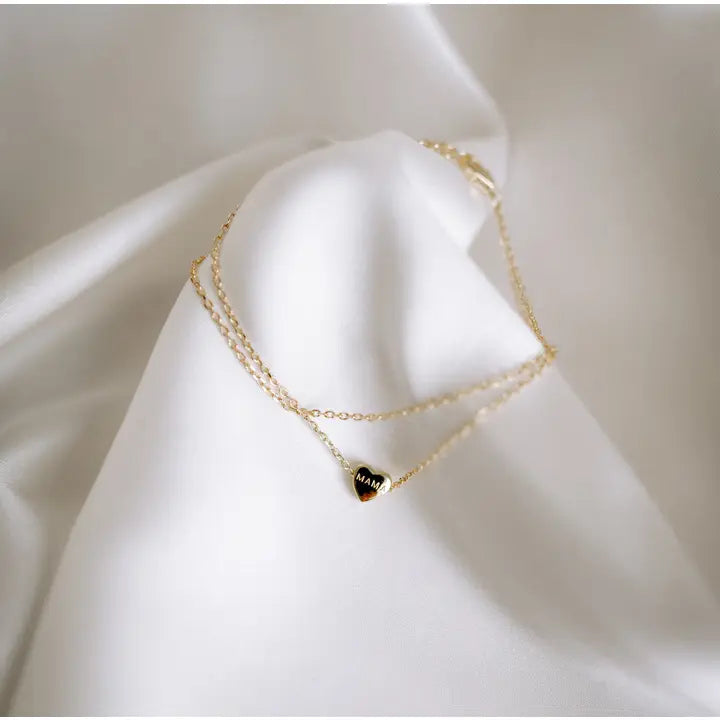 Pulsera corazón de mamá