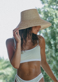 Bucket hat panamá natural