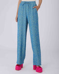 Pantalón fluido manchas