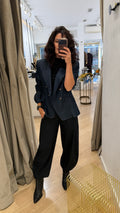Blazer denim cruzada